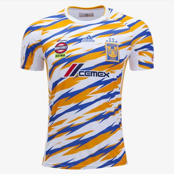 Camiseta Tigres de la UANL 3ª 2019/20 Blanco Amarillo